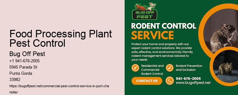 Food Processing Plant Pest Control