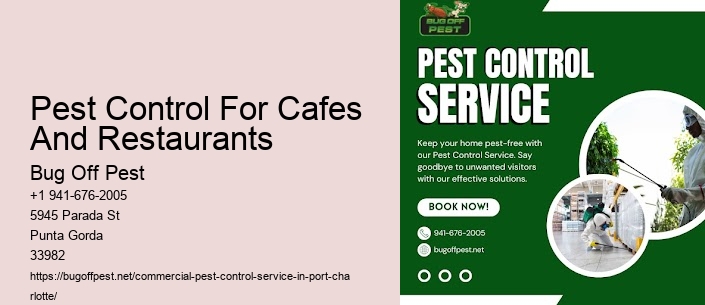 Pest Control For Cafes And Restaurants