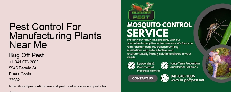 Pest Control For Manufacturing Plants Near Me