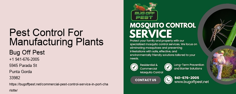 Pest Control For Manufacturing Plants