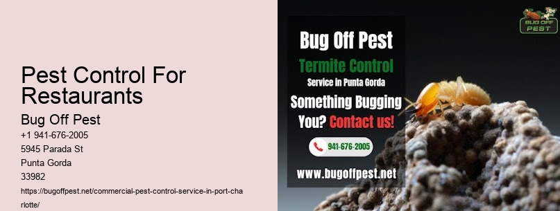 Pest Control For Restaurants