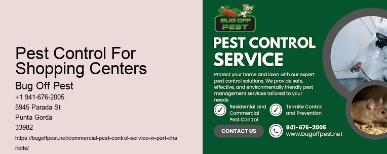 Pest Control For Shopping Centers