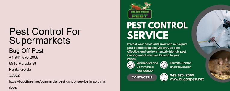 Pest Control For Supermarkets