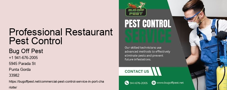 Professional Restaurant Pest Control