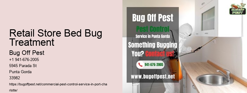 Retail Store Bed Bug Treatment